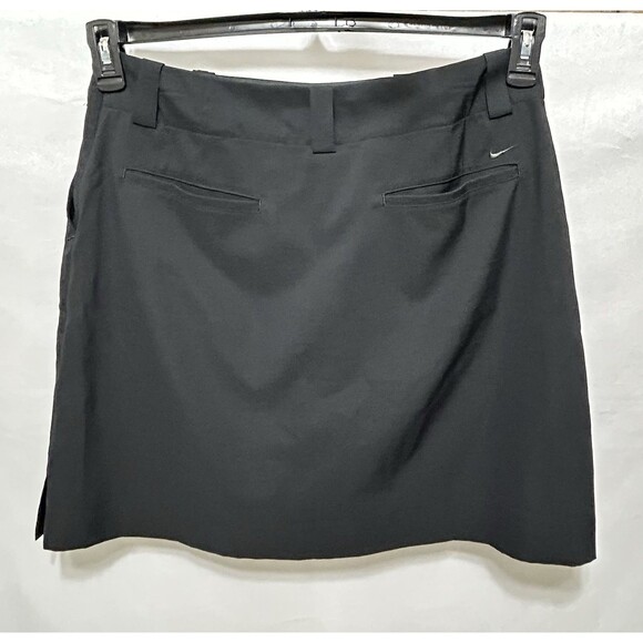 Nike Golf Fit Dry Womens 8 Med Black Lined Skort - Picture 7 of 9